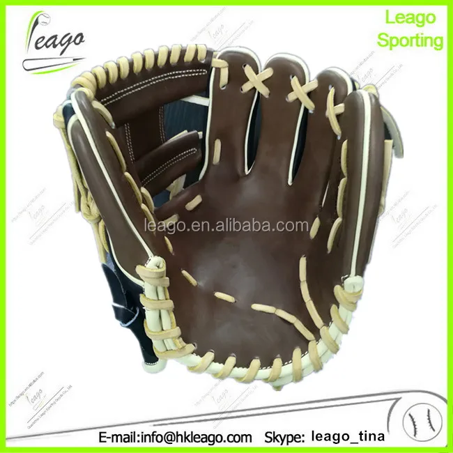 steerhide leather baseball glove