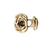 Zinc alloy engraved shape matte gold logo custom metal draw spring toggl cord end stopper lock for clothes