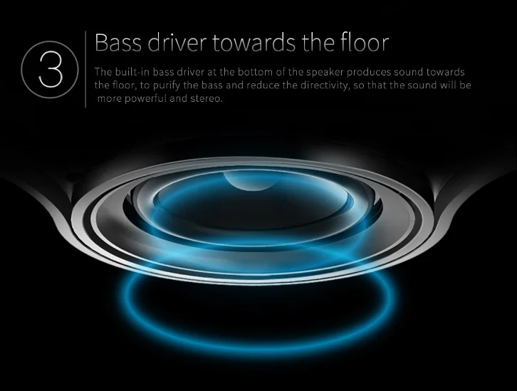 Bluedio Turbine 2.1 Sound Track Wireless Bluetooth Speaker For Iphone X - ANKUX.COM