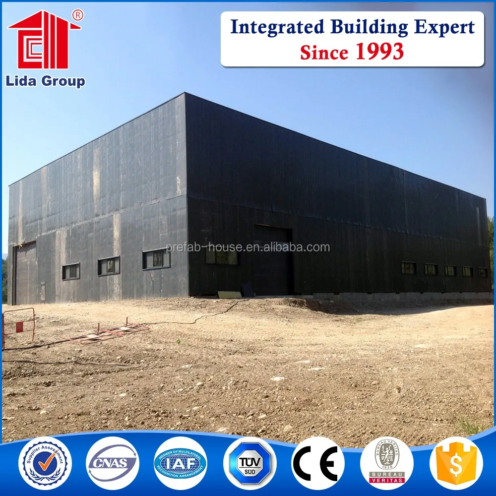 Prefab steel structure warehouse/plant frame steel buildings/prefabricated hangar