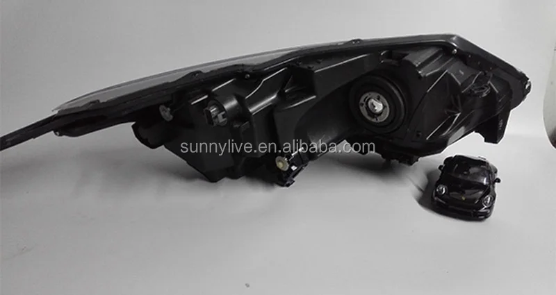LED headlight For HONDA HRV HR-V for Vezel Head Lamp 2015-2017  year Black Housing LF