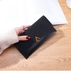 WA102 2018 senhora Carteiras PU de Couro Longo Carteira Port&aacute;til Dinheiro Bolsas Casual Carteiras Padr&atilde;o