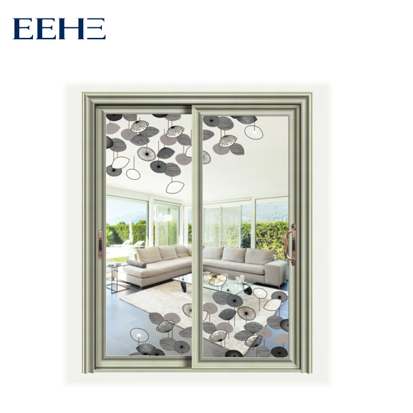 Brunei Wood Grain Interior Aluminum Sliding Glass Door Buy Cambodia