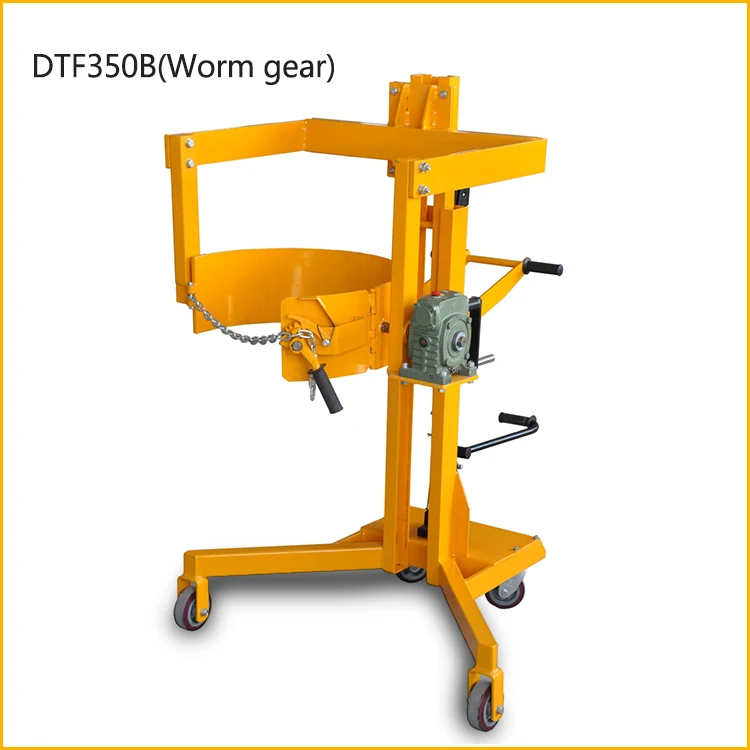 Sinolift Dtf Series Portable 55 Gallon Manual Drum Handler With High