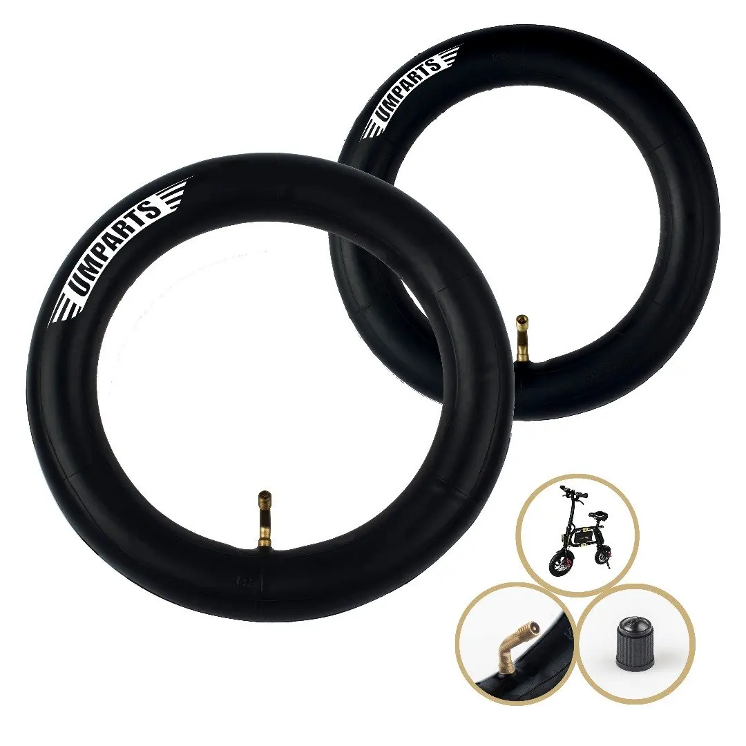 UMPARTS Rear 10 innertube 10 inch inner tube with bend valve for SwagCycle Fold