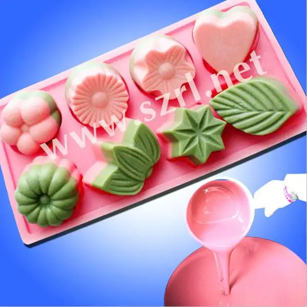 Food grade RTV liquid silicone rubber for chocolate candy mold