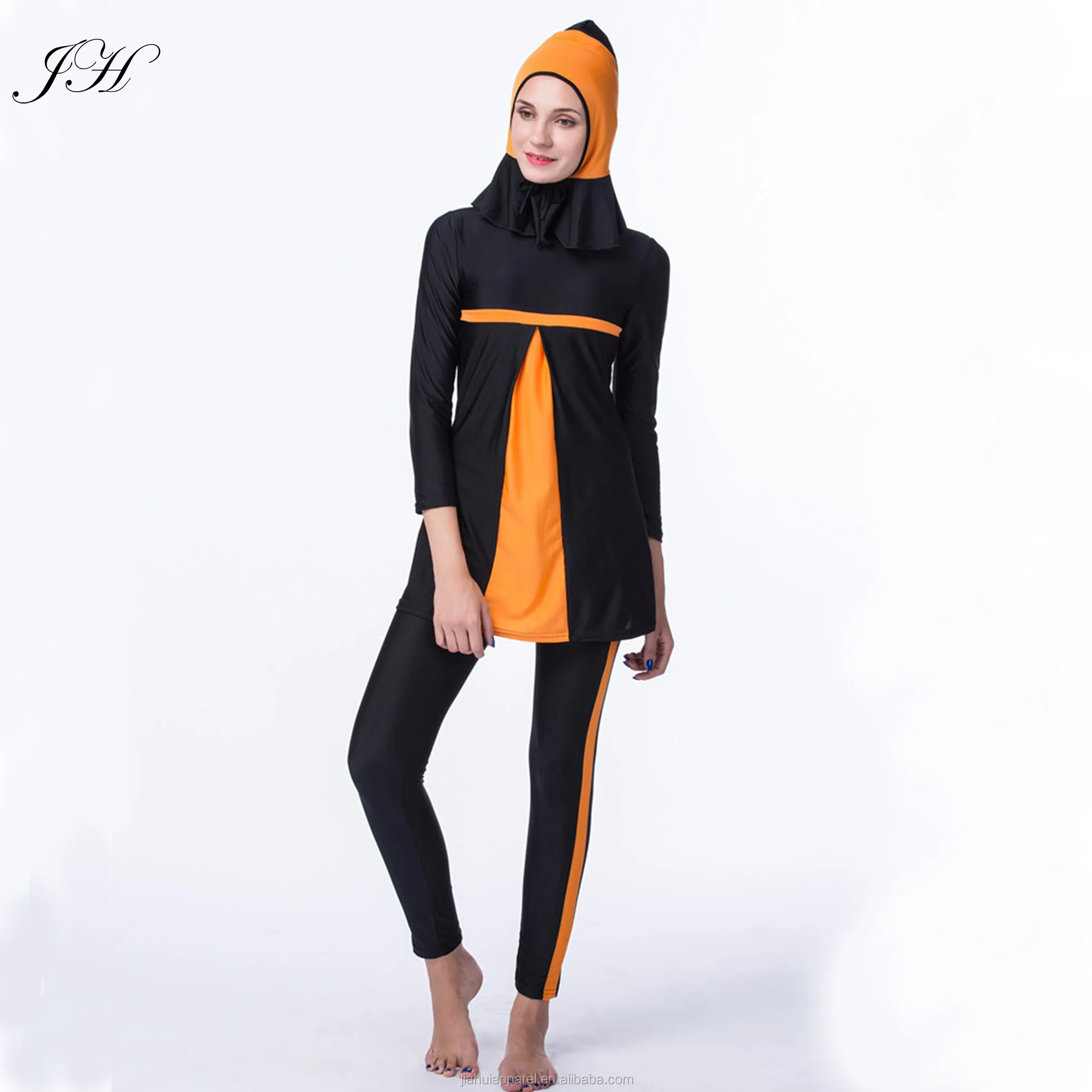 2019 Swimwear Women Muslim Swimsuit Plus Size Full Cover Islamic Hijab