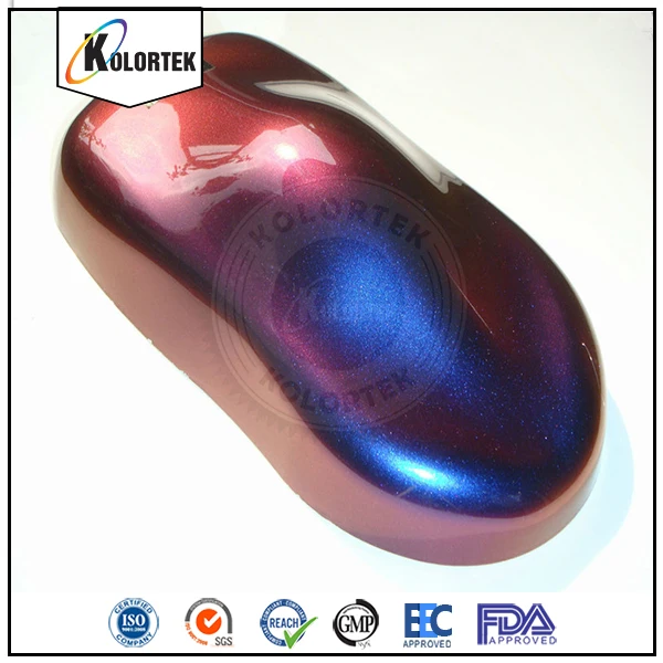 Kolortek Duochrome Car Paint Pigment Chameleon Pigment For Auto Paint