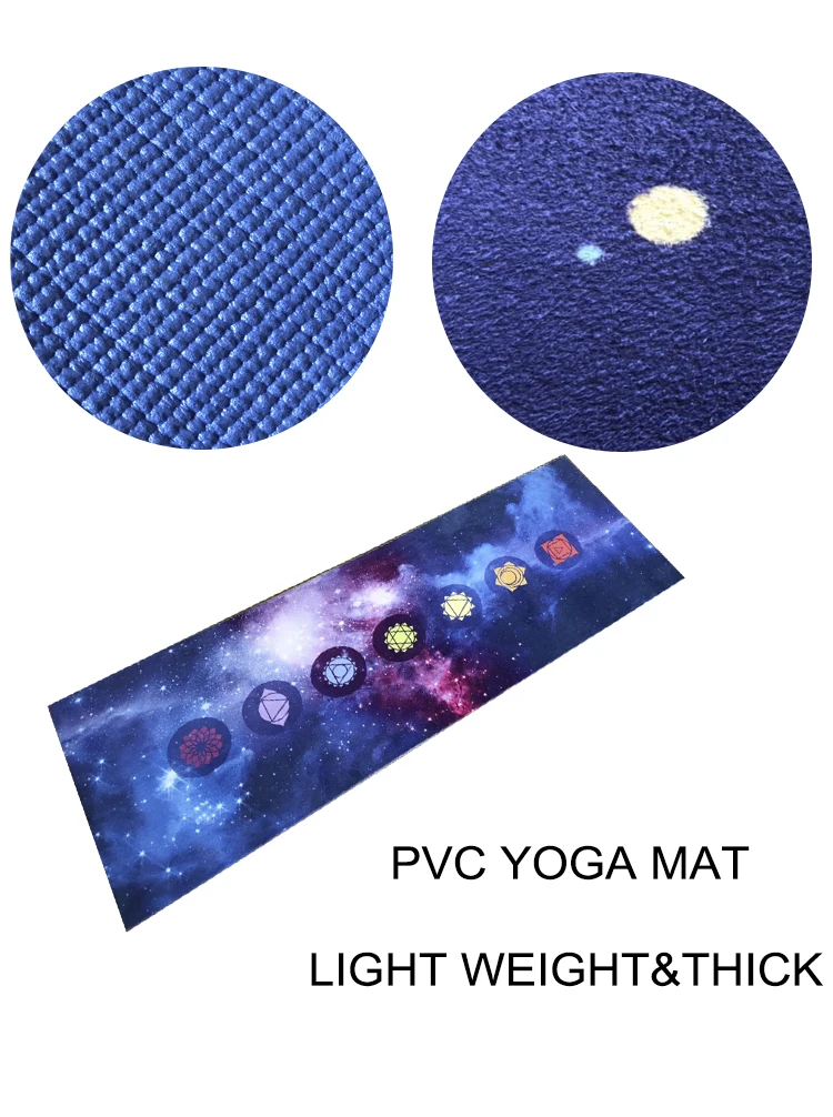 Custom Printed 3mm Foldable Non Slip 68x24inch Inflatable Hemp Jute Eco