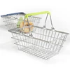 Hot sales B02 Mini Metal Shopping Basket Fruit Basket For Kid Toys