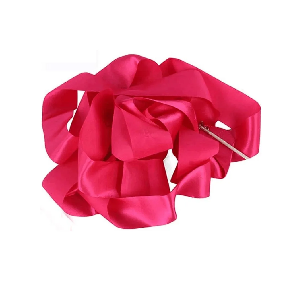 Rhythmic Gymnastics Equipment Red Color Dance Gymnastics Ribbons Buy Dance Gymnastics Ribbons