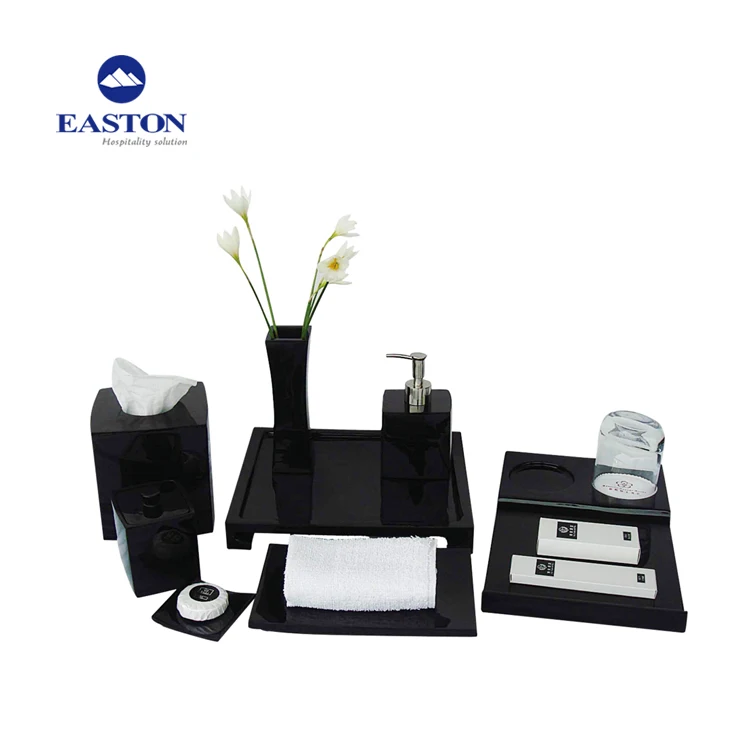 Marble Amenities Holder Set Hotel Balfour Wholesale Bathroom Sets