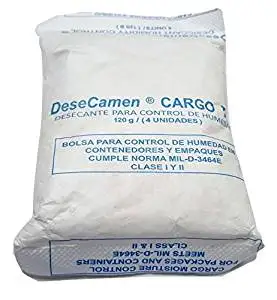 120 Gram SilicaGel Desiccant Packs (10 Packs)