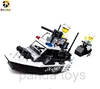 Professional Police series toy brain games for kids educational Water combat boat toy best quality for learning resource PA05071