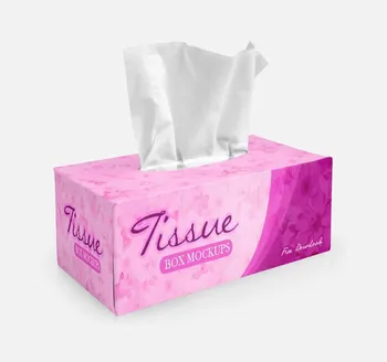 facial tissue box design