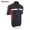 OEM Wholesale Short Sleeve Polyester racing Shirts For Men China Clothing Supplier overalls