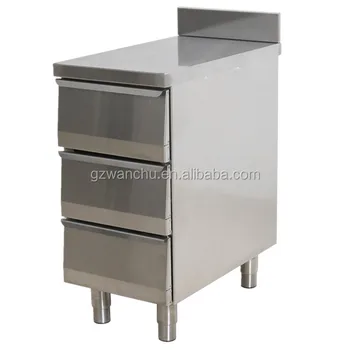 Oem Order 3 Drawer Storage Cabinet Stainless Steel Industrial