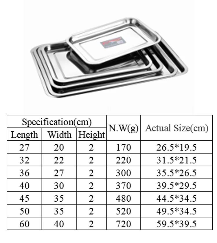 rectangular-stainless-steel-traysquare-dish-food-fruit-barbecue