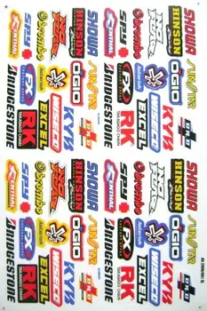 Sticker Kit For Dirt Bike Pit Bike Atv Motorcycle Racing Decals