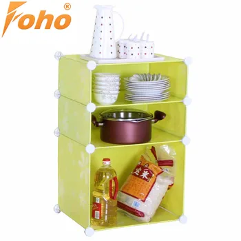 Waterproof Plastic Storage Shelf Portable Wall Mounted Kitchen Rack