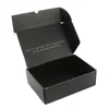 High Quality Black Corrugated Recycle Paper Mailer Custom Logo Postal Shipping Boxes
