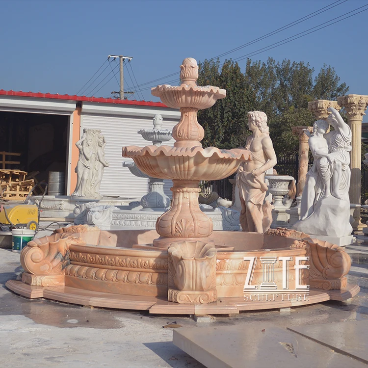 Custom Outdoor Large Stone Marble Water Fountains Statue For Sale Buy