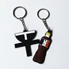 eco-friendly manufacturer in china fast delivery soft pvc keychains custom cute logo