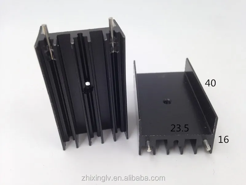 Populaire Haute Qualite Et Prix Concurrentiel Diode Dissipateur De Chaleur Et Transistor Dissipateur De Chaleur 23 5 16 40 Dissipateur Thermique En Aluminium Buy Dissipateur De Chaleur Transistor To 2 Dissipateur De Chaleur 23 5 16 40 Dissipateur