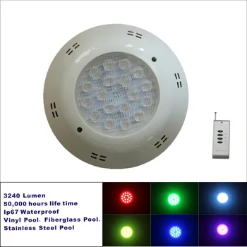 12v Led Pool Light 18x3w Color Changeable Vinyl Fibergl Stainless 12v Led Pool Light 18x3w Color Changeable Vinyl Fibergl Stainless Steel