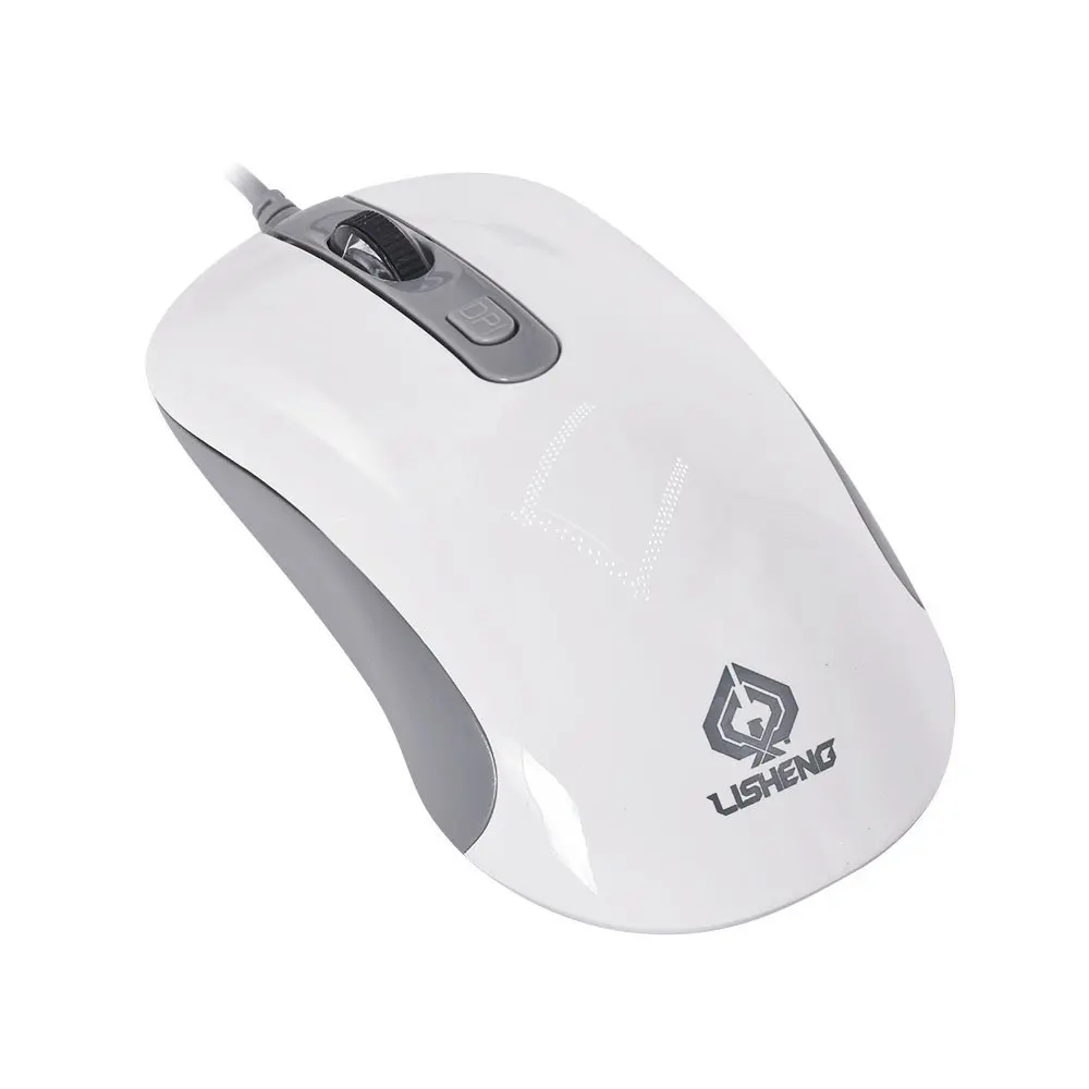 White gaming mouse pad