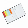 OEM print logo fancy paper office stationery cute die cut custom sticky notes with hard cover