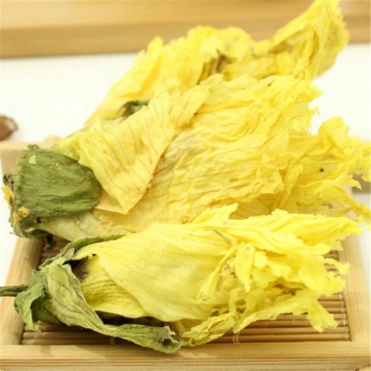 Natural Dried Okra flower /Abelmoschus esculentus flower/Hibiscus esculentus flower on sales - 4uTea | 4uTea.com