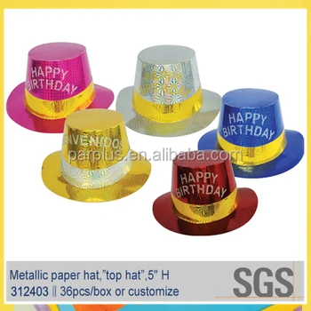 2019 New Products Happy Birthday Party Supplies Laser Band Paper Top Hat Cap Crown Tiaras Buy Happy Birthday Hat Party Supplies Hat Tiaras Product On Alibaba Com