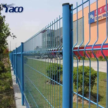 Heavy Duty Galvanized Curved Welded Mesh Pvc Fence,Wire Mesh Fence ...