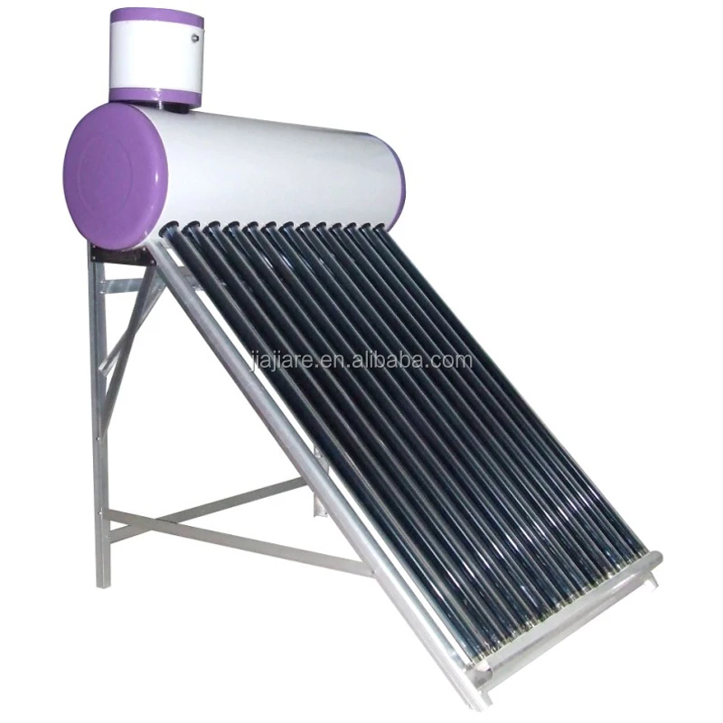 En12975 Approved Copper Coil Preheated Solar Water Heater System With