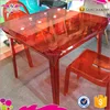 HOT SALE! New Design Knock Down Plastic Table For Wedding
