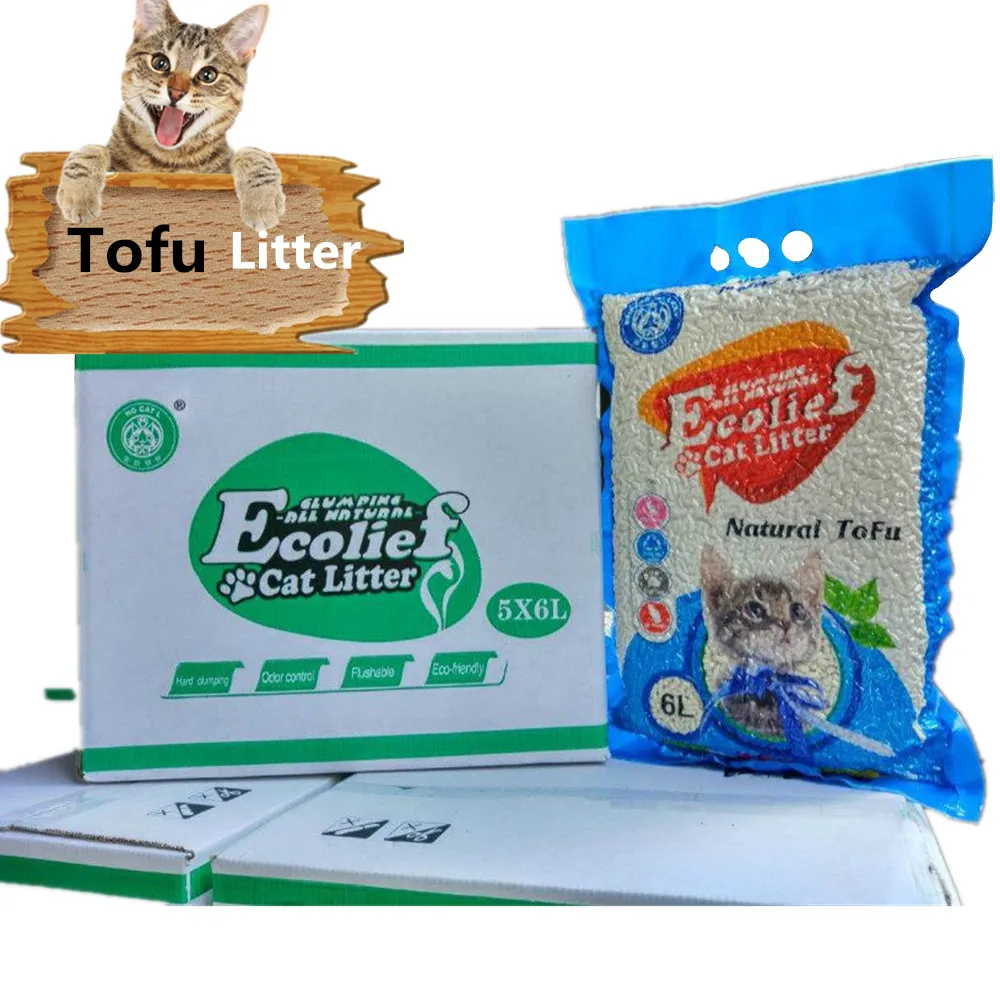 Natural Quickly Clumping And Highly Absorbent Tofu Cat Litter Buy