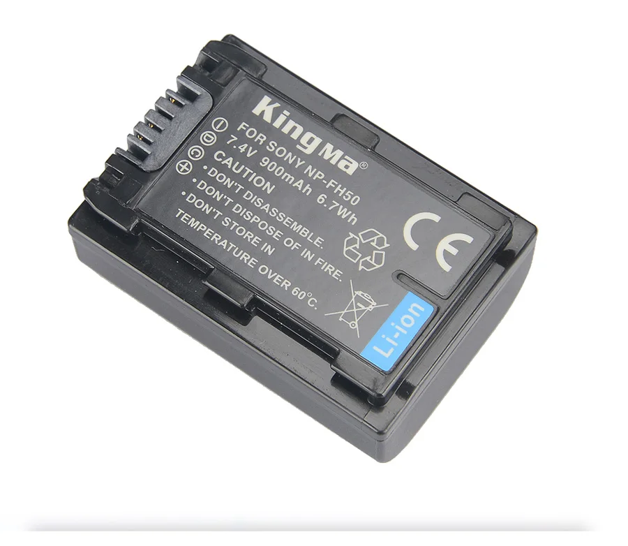 Kingma Replacement Of Np Fh50 Fh50 Digital Camera Battery For Sony Fh50