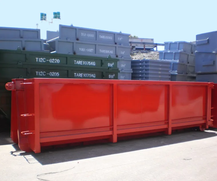 T603a 19m3 Hook Lift Bin Truck Part Scrap Metal Hook Lift Bins For Sale Buy Hooklift Bins