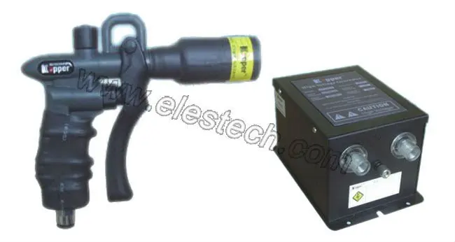 Safety Ionizing Air Gun Plastic or Metal Body Anti-static Blow off Gun