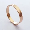 Stainless Steel Jewelry Manufacturer Wholesale Thin Ring Jewelry Korea Style Gold Class Ring
