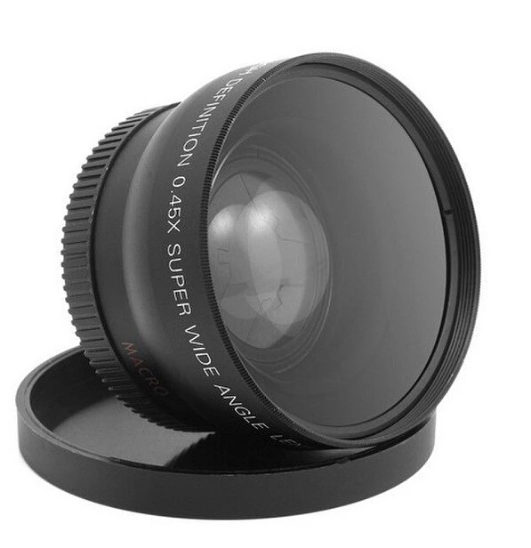 45x wide angle lens   macro lens for cannon 350d/ 400d/ 450d