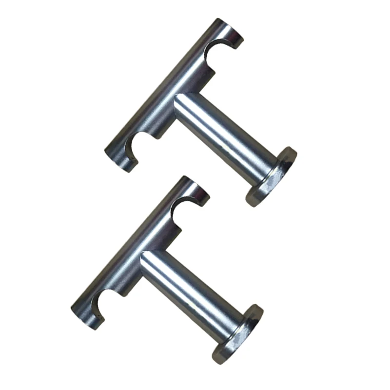 Metal Ceiling Mount Curtain Rod Support Brackets Buy Curtain Rod