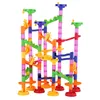 Hot Selling DIY Construction Marble Race Run Maze Balls Track Building Blocks Baby Kid Gift Educational Toy Family Toy