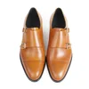 VIKEDUO Hand Made New Collection Online Formal Wear Office Stylish Brand OEM Autumn Men German Dress Shoes