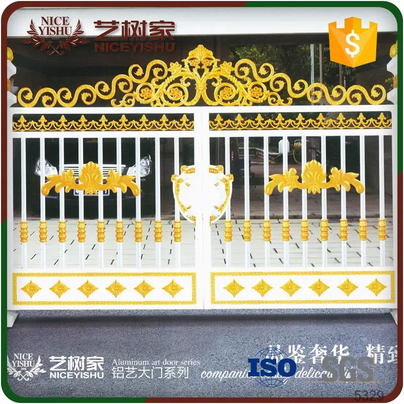 Small Iron Gate Design Aluminum Color Spray Paint Front Door Designs View Small Iron Gate Yishujia Product Details From Shijiazhuang Yishu Metal Products Co Ltd On Alibaba Com