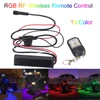 MULTI-COLOR Wireless LED REMOTE CONTROLLER KIT Glow Accent for motorcycle