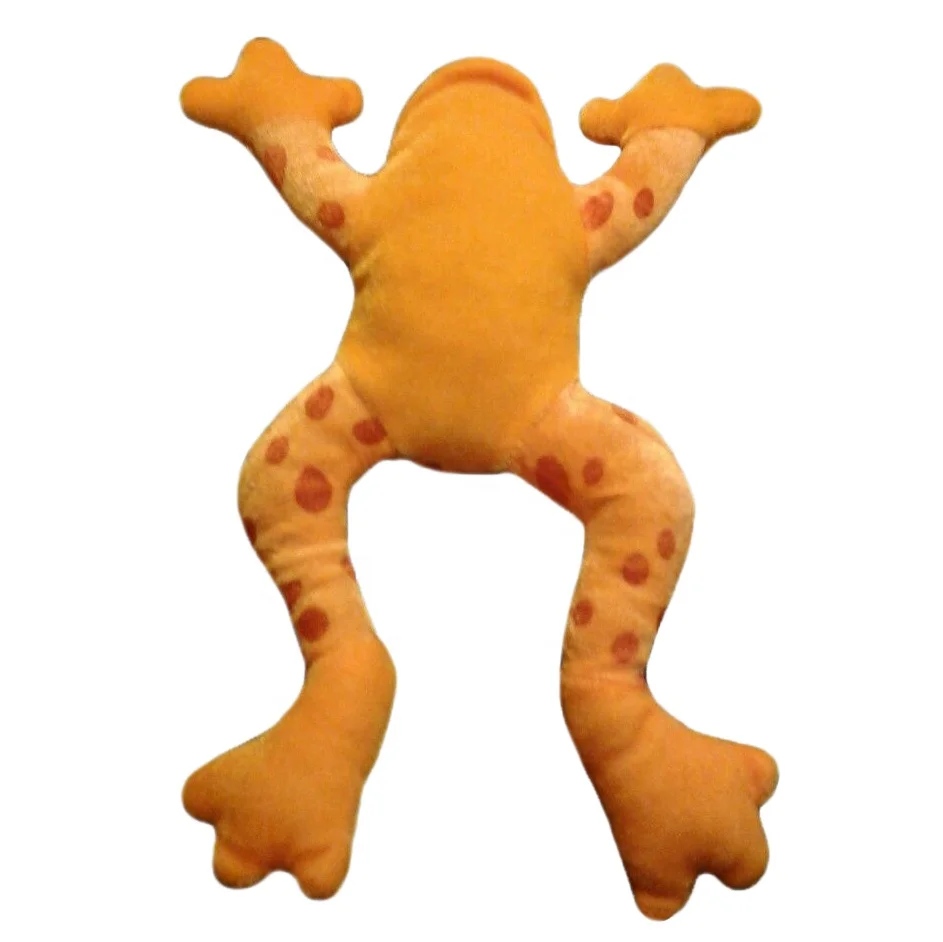 orange frog plush