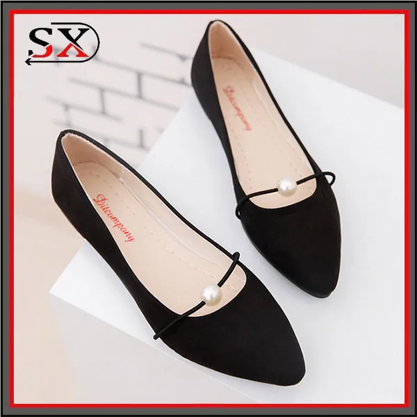 2017 Luxury Women Flat Shoes Dress Shoes Pearl Doll Shoes For Women ...