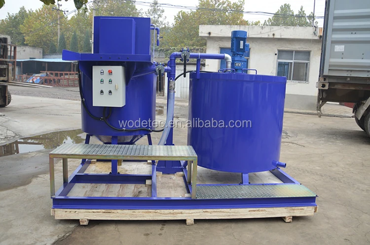 grout mixer and agitator